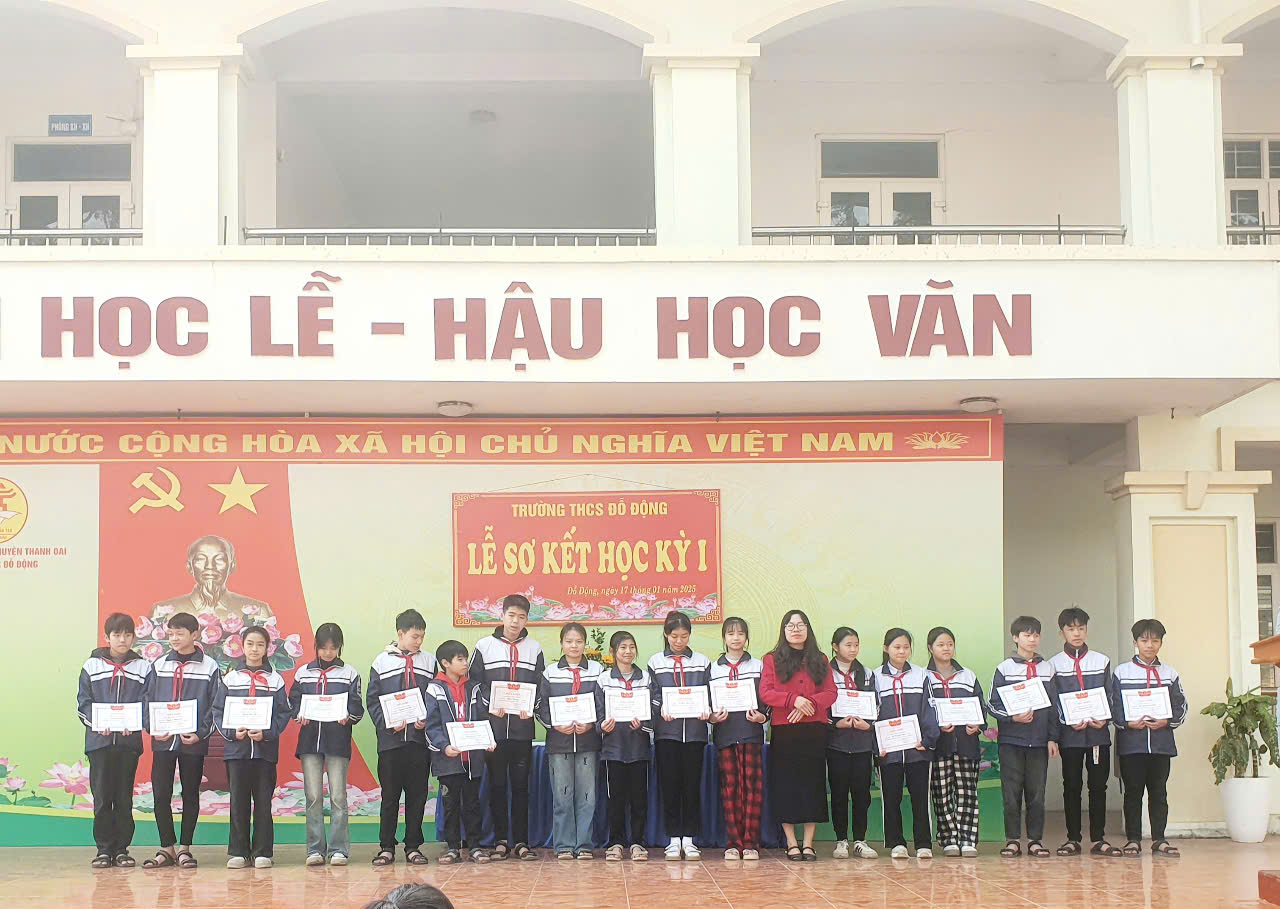 Sơ kết học kỳ 1 năm học 2024-2025